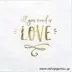 Χαρτοπετσέτες Πολυτελείας All you Need Is Love (20τεμ)