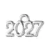 Μεταλλικό 2027 Ασημί Μίνι 1εκ.
