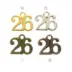 Μεταλλικό "26" 2,5X1,9εκ.
