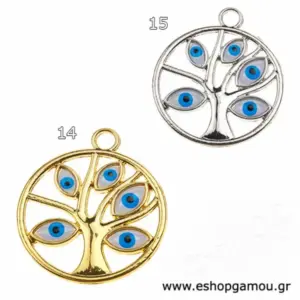 Μεταλλικό Δέντρο με Ματάκια 3εκ.