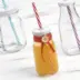 Μπουκαλάκια Γυάλινα με Καλαμάκι 200ml