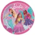 Πιατάκια Χάρτινα "Barbie" Fantasy 23εκ.(8τεμ)