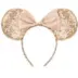 Στέκα Μαλλιών Minnie Mouse Χρυσή