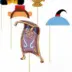 Στικάκια Photo Booth Aladdin (Σετ 5τεμ)