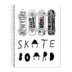 Τετράδιο Σπιράλ A4 "Skate Board" 4 Θεμάτων (120 Φύλλα)
