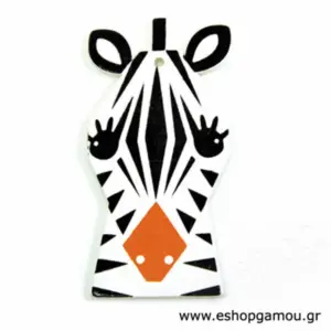 Ξύλινη Ζέβρα Μεσαία 8εκ.