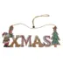 Ξύλινο Κρεμαστό Διακοσμητικό Xmas 27εκ.