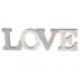 Ξύλινο LOVE Floral 40Χ11,5εκ.