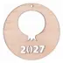 Ξύλινο Ρόδι "2027" 8εκ.
